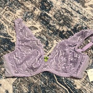 BNWT Lavender Lace Underwire Bra